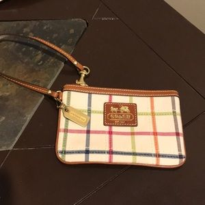 Coach wristlet